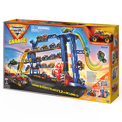 Monster Jam 1:64 Monster Garage Playset